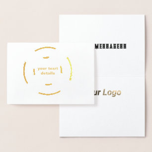 EENVOUDIGE KLEURKLEURCONGRATULATIE-KAART FOLIE KAARTEN