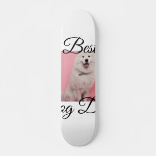 Eenvoudige kleurrijke dier naam toevoegen foto hon persoonlijk skateboard