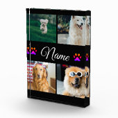 Eenvoudige kleurrijke dieren voeg naam foto collag (Rechts)