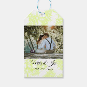 eenvoudige, kleurrijke, minimale foto-SPARKLE BEWA Cadeaulabel