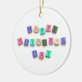 Eenvoudige kleurrijke Moederdag Tegels | ORNAMENT (Links)