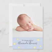 Eenvoudige Koe van de Waterverf van de Baby over d Aankondiging (Voorkant)