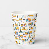 Eenvoudige koffiebranderij papieren bekers (Achterkant)