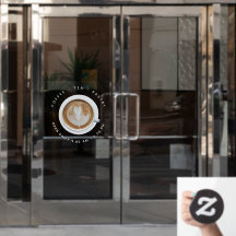 Eenvoudige koffiekop koffiezaak Openingsuur