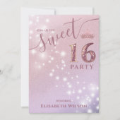 Eenvoudige kool roos goudtiara, zoet 16 kaart (Voorkant)