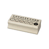 Eenvoudige koop vijf krijg korting loyaliteit rubberstempel (Stempel)