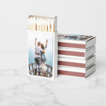 Eenvoudige Koppel Foto Typografie