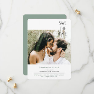 Eenvoudige koppeling foto's opnieuw gemaakt Opslaa Save The Date
