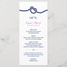 Eenvoudige koppeling van het menu Knot Classy Naut