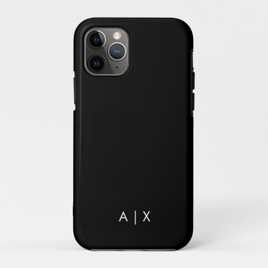 Eenvoudige koppelnaam gemerkt Case-Mate iPhone case (Achterkant)