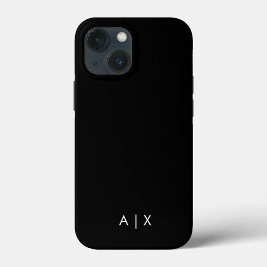 Eenvoudige koppelnaam gemerkt Case-Mate iPhone case (Achterkant)