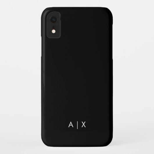 Eenvoudige koppelnaam gemerkt Case-Mate iPhone case (Achterkant)
