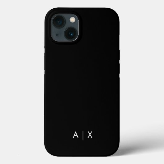 Eenvoudige koppelnaam gemerkt Case-Mate iPhone case (Achterkant)