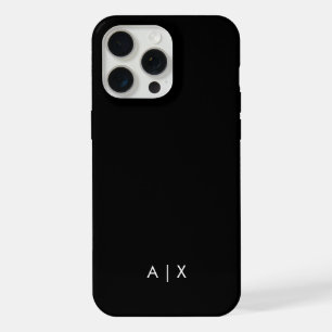 Eenvoudige koppelnaam gemerkt iPhone 15 pro max case