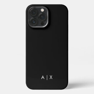 Eenvoudige koppelnaam gemerkt iPhone 13 pro max hoesje