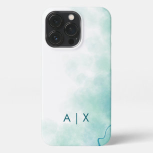Eenvoudige koppelnaam gemerkt iPhone 13 pro hoesje