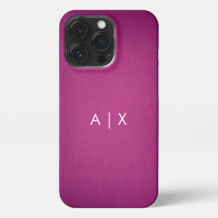 Eenvoudige koppelnaam gemerkt iPhone 13 pro hoesje