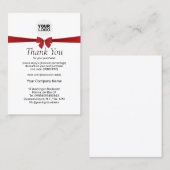 Eenvoudige korting Bedankt voor uw aankoop (Voorkant / Achterkant)