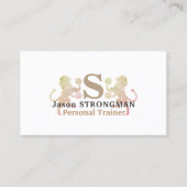 Eenvoudige, krachtige leeuwenkapafdekking voor die visitekaartje (Voorkant)