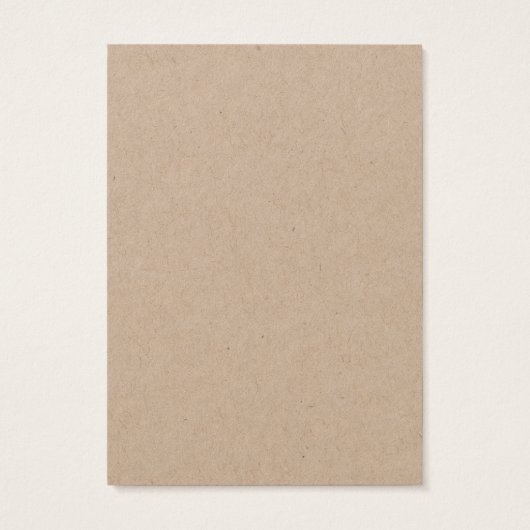 Eenvoudige kraft oorbel display kaart (Achterkant)