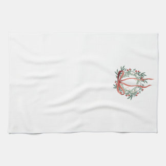 Eenvoudige Krans Keukenhanddoek 