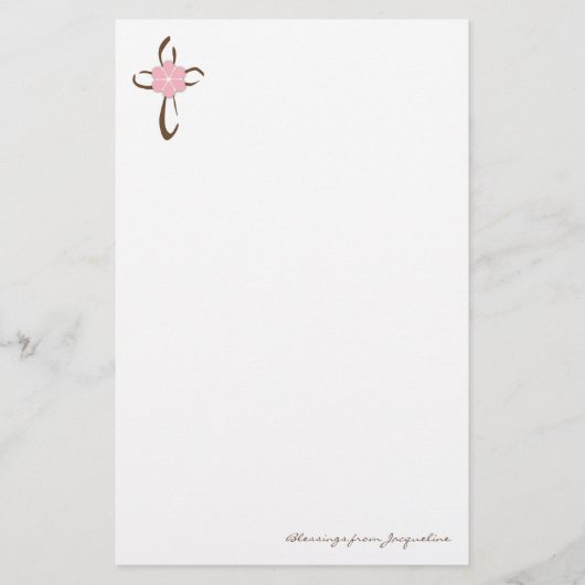Eenvoudige kruisingen briefpapier (Voorkant)