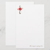 Eenvoudige kruisingen briefpapier (Voorkant / Achterkant)