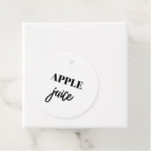 Eenvoudige Labels flesjes (In situ)