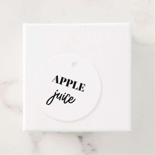 Eenvoudige Labels flesjes (In situ)