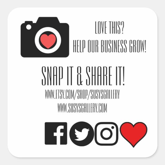 Eenvoudige labels voor sociale media - haal het wo (Voorkant)