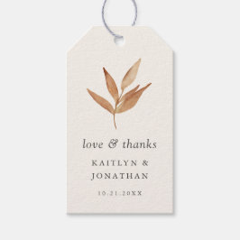 Eenvoudige Labels voor weddenschappen met een eleg Cadeaulabel