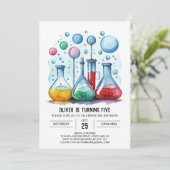 Eenvoudige laboratoriumontdekking Wetenschapper Ve Kaart (Staand voorkant)