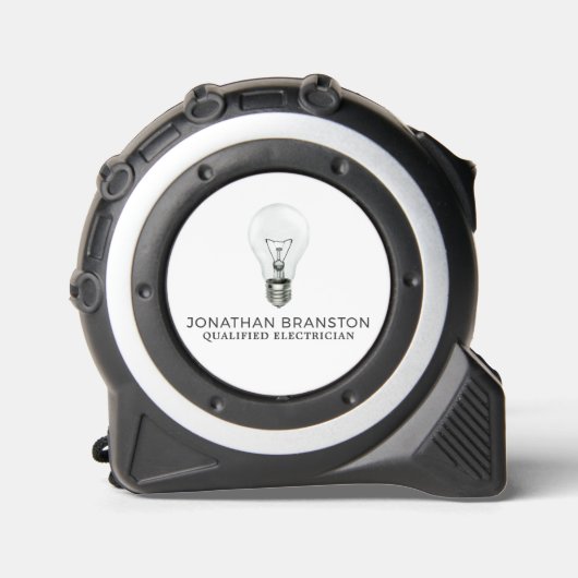 Eenvoudige lamp, elektricien rolmaat (Voorkant)