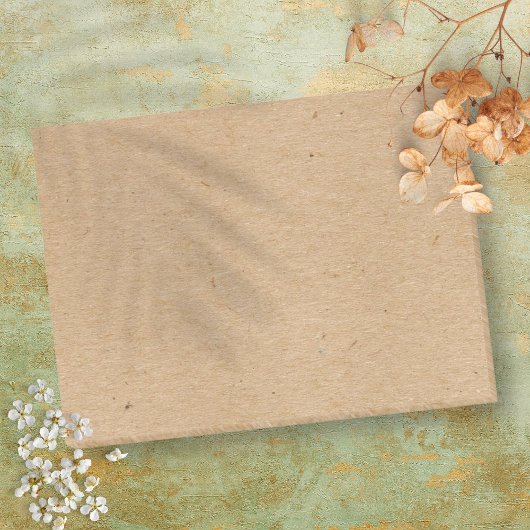 Eenvoudige Landelijke Kraftpapier Stijl Post-it® Notes