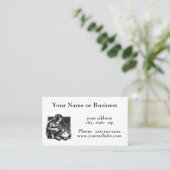 Eenvoudige lassenafbeelding visitekaartje (Staand voorkant)