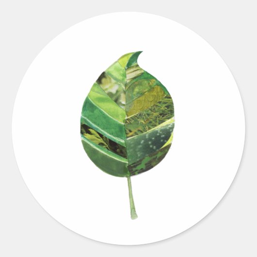 Eenvoudige lebine-Sticker Ronde Sticker (Voorkant)