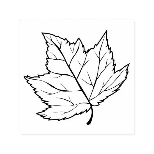 Eenvoudige lebvorm van een model zelfinktende stempel (Design)