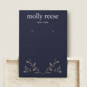 Eenvoudige legant Branch Navy die Display Kaart ve