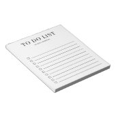 Eenvoudige legant om lijst te doen notitieblok (Schuin)