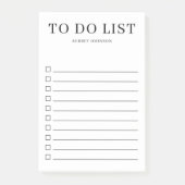 Eenvoudige legant om lijst te doen post-it® notes (Voorkant)