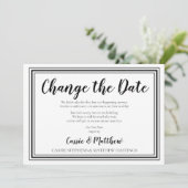 Eenvoudige legante BW Weddenschap Verander de Datu Kaart (Staand voorkant)