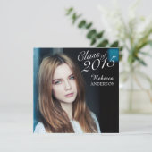 Eenvoudige legante klasse van de uitnodiging tot h (Staand voorkant)