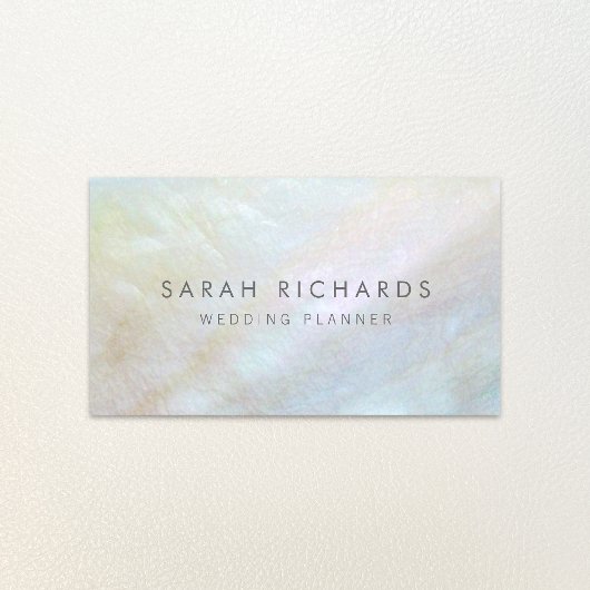 Eenvoudige legante moeder van ParelVisitekaartjes Visitekaartje