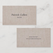 Eenvoudige legante pastor | Prijs Visitekaartje (Voorkant / Achterkant)