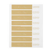 Eenvoudige legantie Het is een Jongen Aankondiging (Vel)