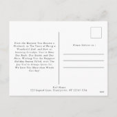 Eenvoudige Legende Echtgenoot Daddy Opa Custom Feestdagenkaart (Achterkant)