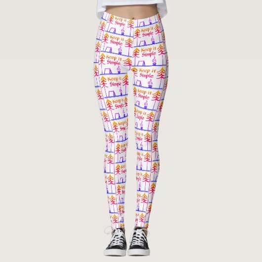 Eenvoudige Leggings (Voorkant)