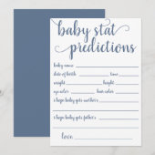 eenvoudige leisteenvoorspelling | Dusty Blue Keeps Kaart (Voorkant / Achterkant)