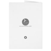 Eenvoudige lente blauwe bes Aangepaste foto Gelukk (Achterkant)