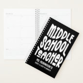 Eenvoudige leraar middelbare school planner (Display)